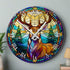 Stag Suncatcher Effect Clock 2